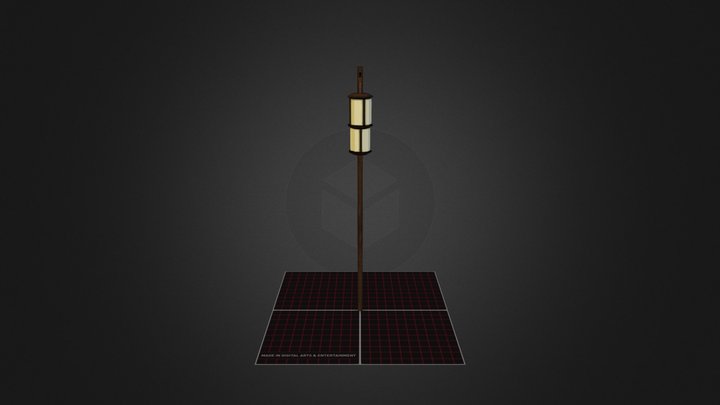 Tokyo StreetLantern 3D Model