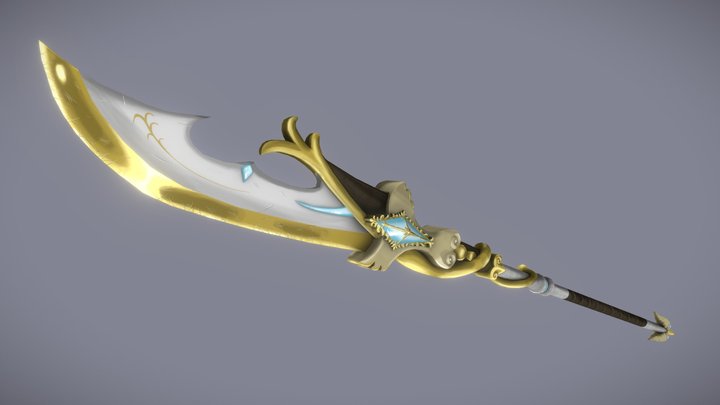 [STUDENT WORK] Fancy Guandao 3D Model