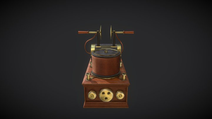 Tesla Coil 3D Model