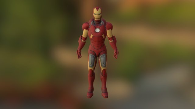 Iron Man Mark7 3D Model