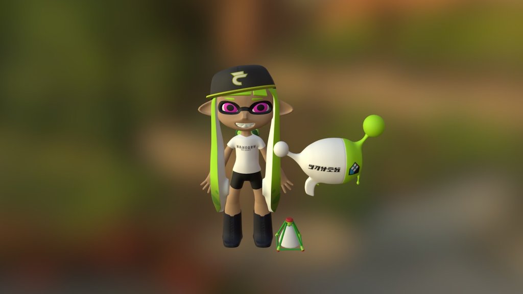 Splatoon Inkling Girl 3d Warehouse - vrogue.co