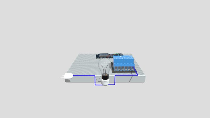 Smart Lamp 3D Model
