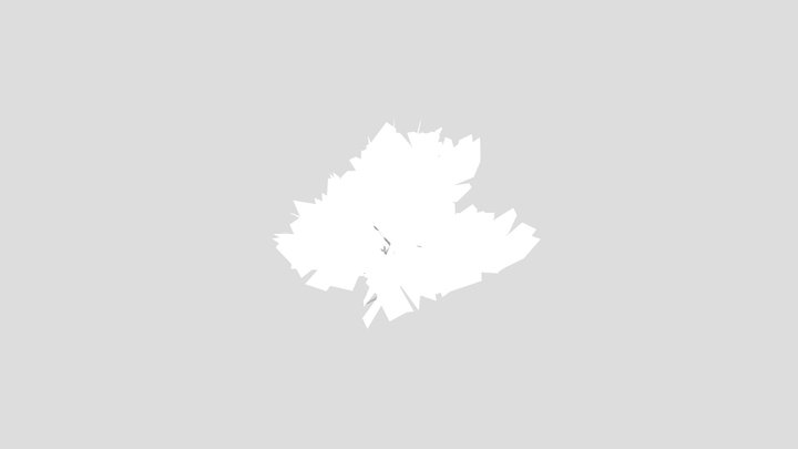 Bush Lowpoly Animated – Kostenloses 3D-Modell STL