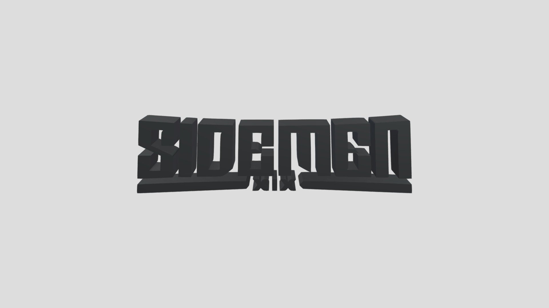 Sidemen Logo - Download Free 3D model by swarmzi [b8d7025] - Sketchfab