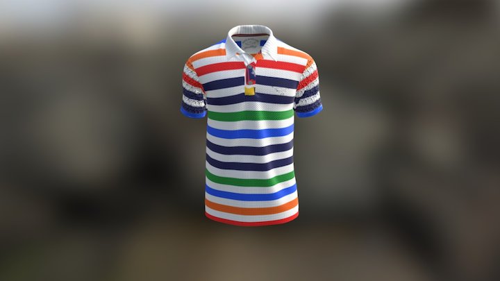 POLO1-combine Colorway 1 3D Model