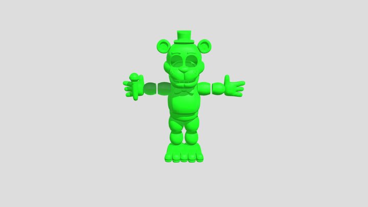 Virtua- Freddy 3D Model