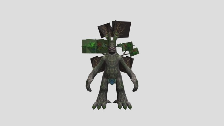 Arboride Dryad - Perfect World 3D Model