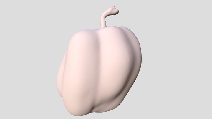 bell pepper 3D Model