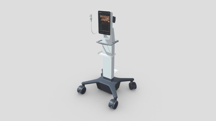 Veterinary Ultrasound System 3D Model