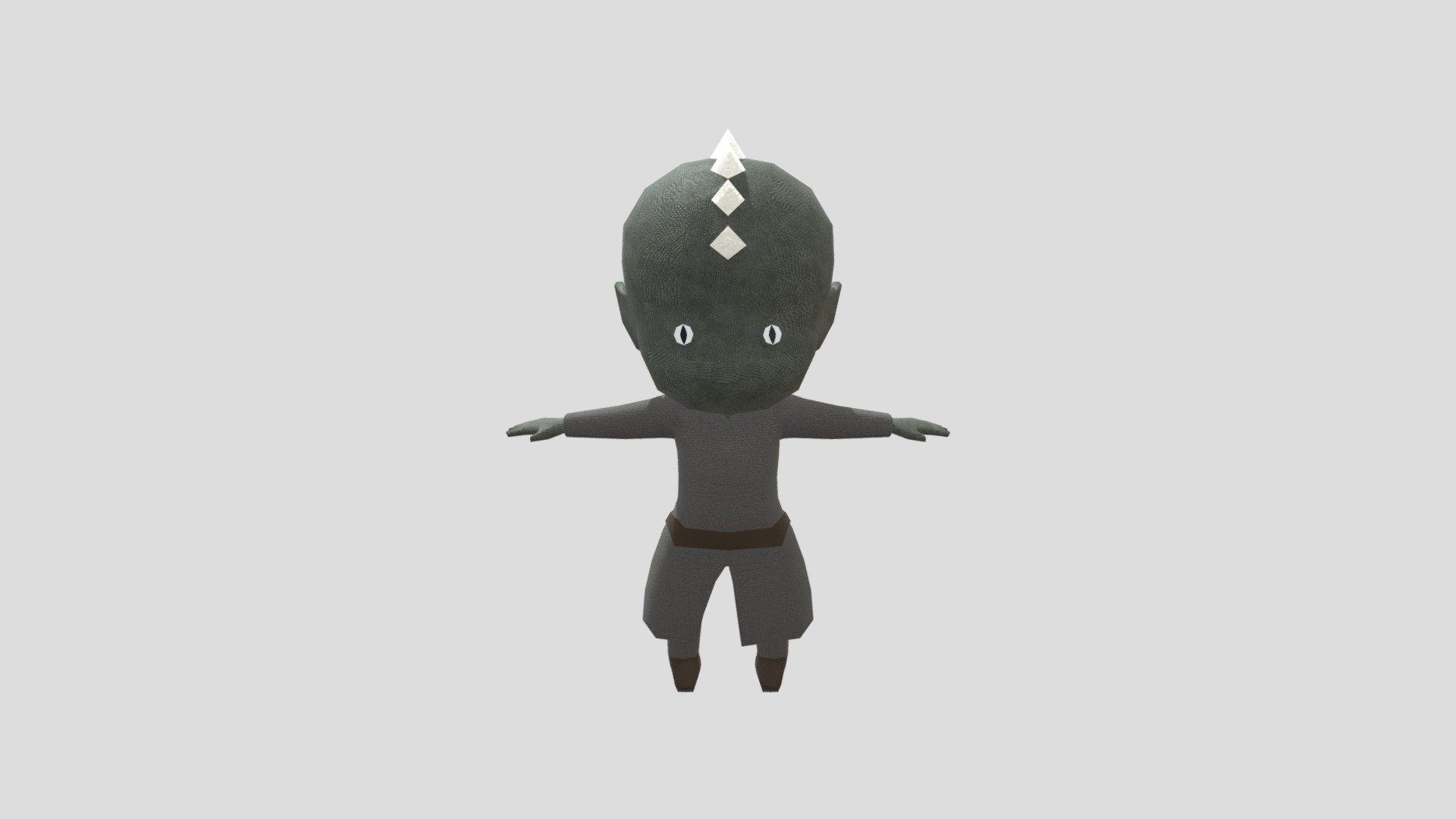 Class Project Lizard Man Chibi