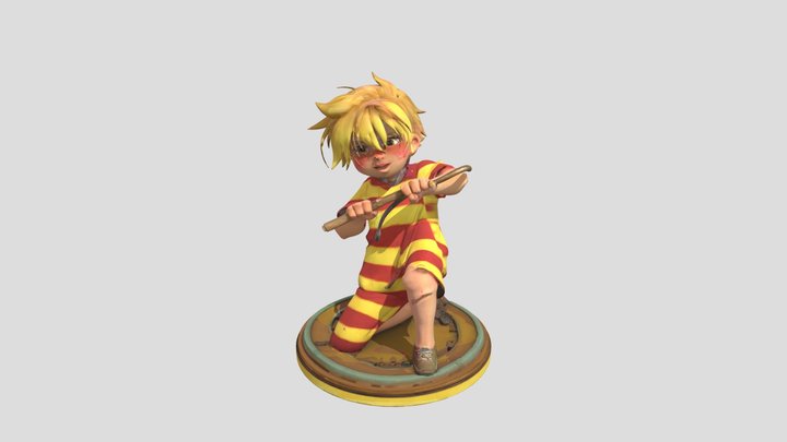 Sunset Mischief 3D Model