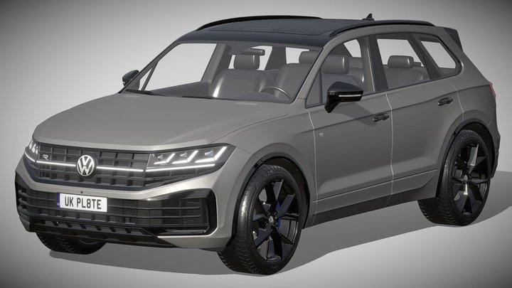 Volkswagen Touareg R eHybrid 2024 3D Model