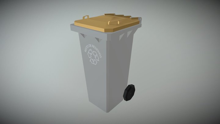 Cubo Basura 3D Model