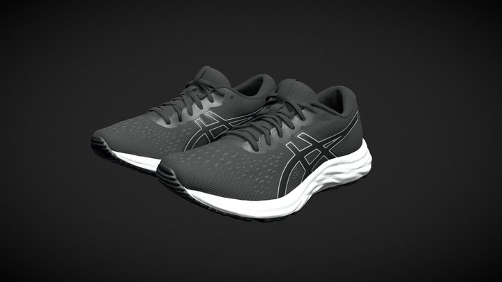 ASICS Sports Shoe 3D Model