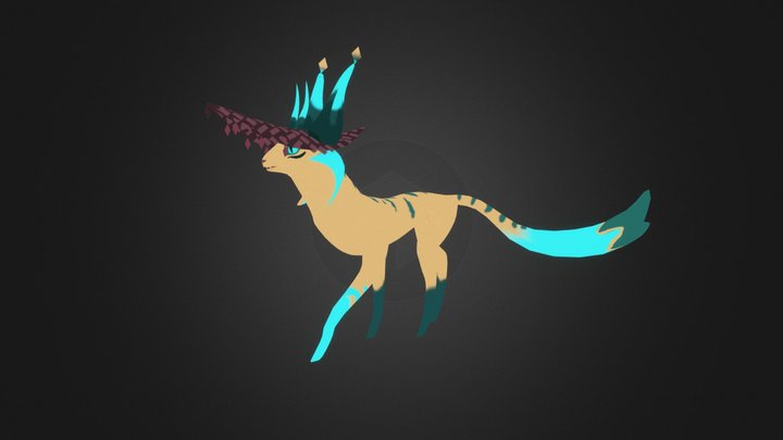 Fer al Senri (Fan model) 3D Model