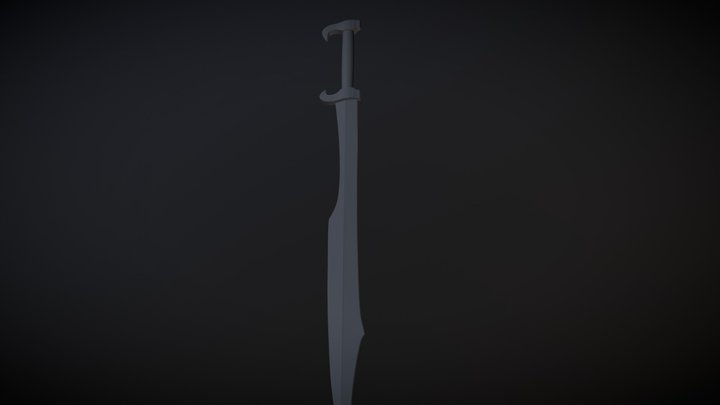 Leonidas Sword 3D Model