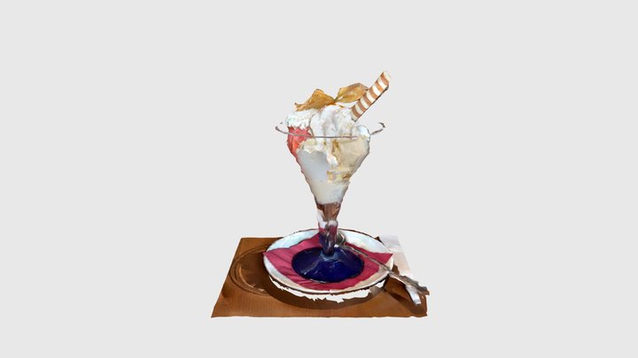Pomodori Ice Cream 3D Model