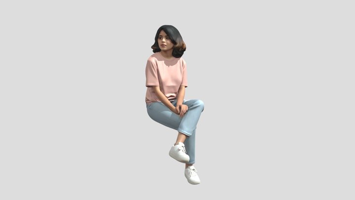 Pastel Pink T-Shirt Portrait – Modelo 3D gratuito STL