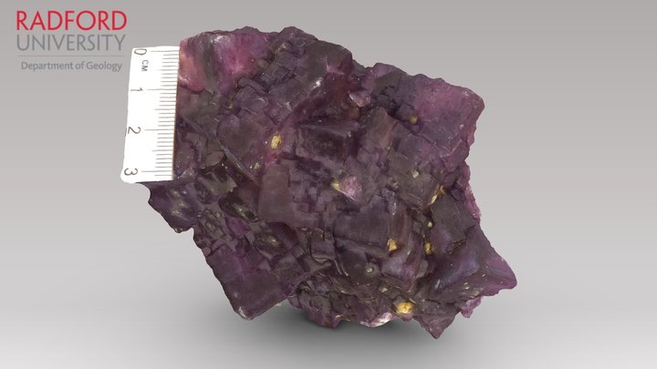 Fluorite / RU Geology / by Grace Psenicska 3D Model