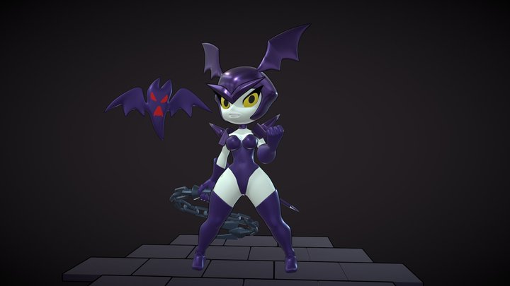 Bat Gal 3D Model