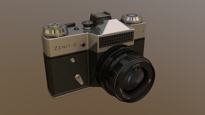 Zenit-E Camera 3D Model