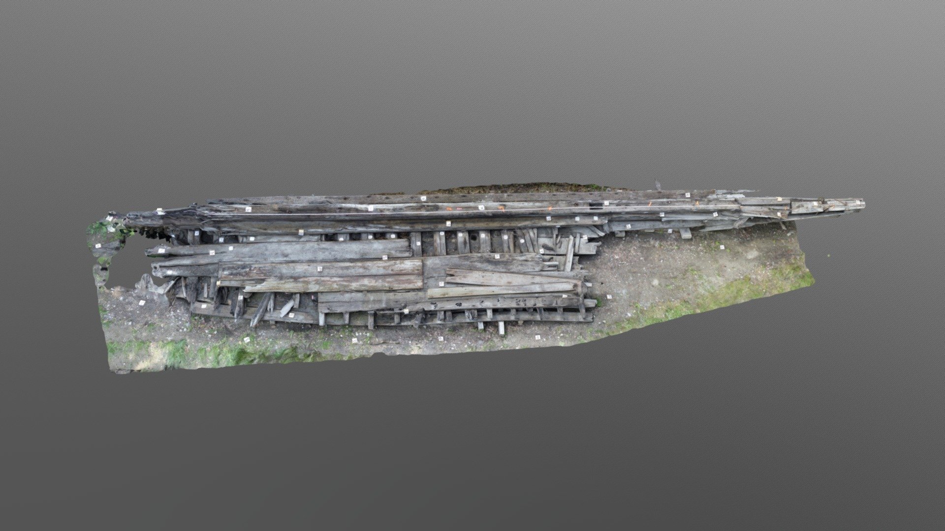 Toronto City Place 19th-Century Schooner — Sketchfab embed 3D viewer
