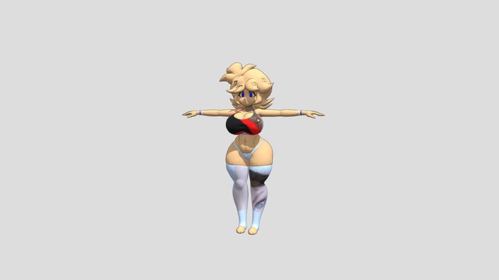 Lillee Jean Chiku 3D Model