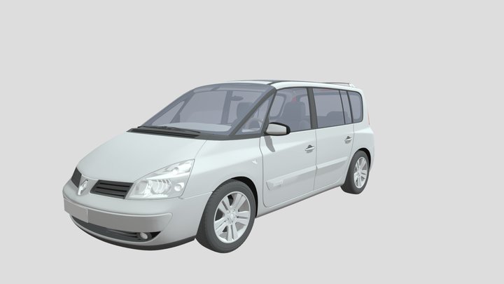 2008 Renault Espace – Modello 3D gratuito STL