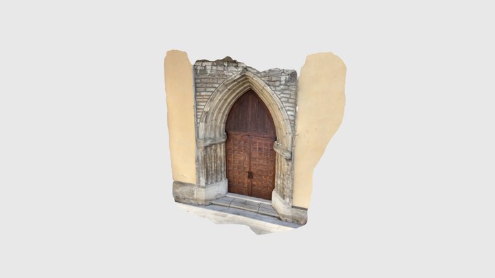 St. Nicholas' Church and Museum door 3D Model