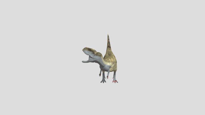 Abelisaurus – Kostenloses 3D-Modell STL