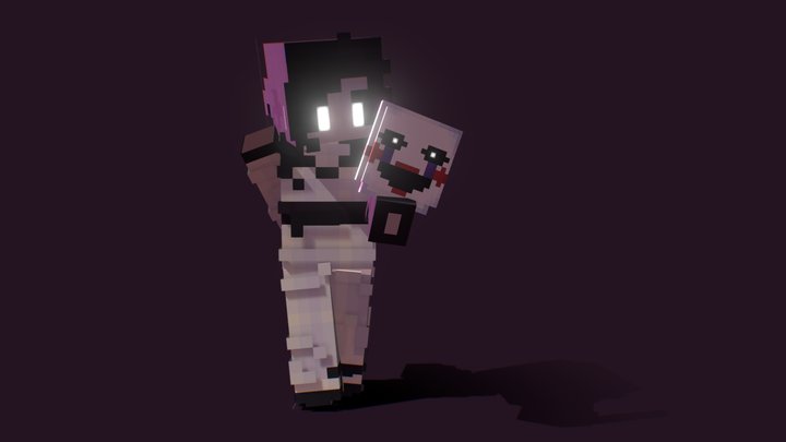 'The Marionette' | FNAF Minecraft 3D Model