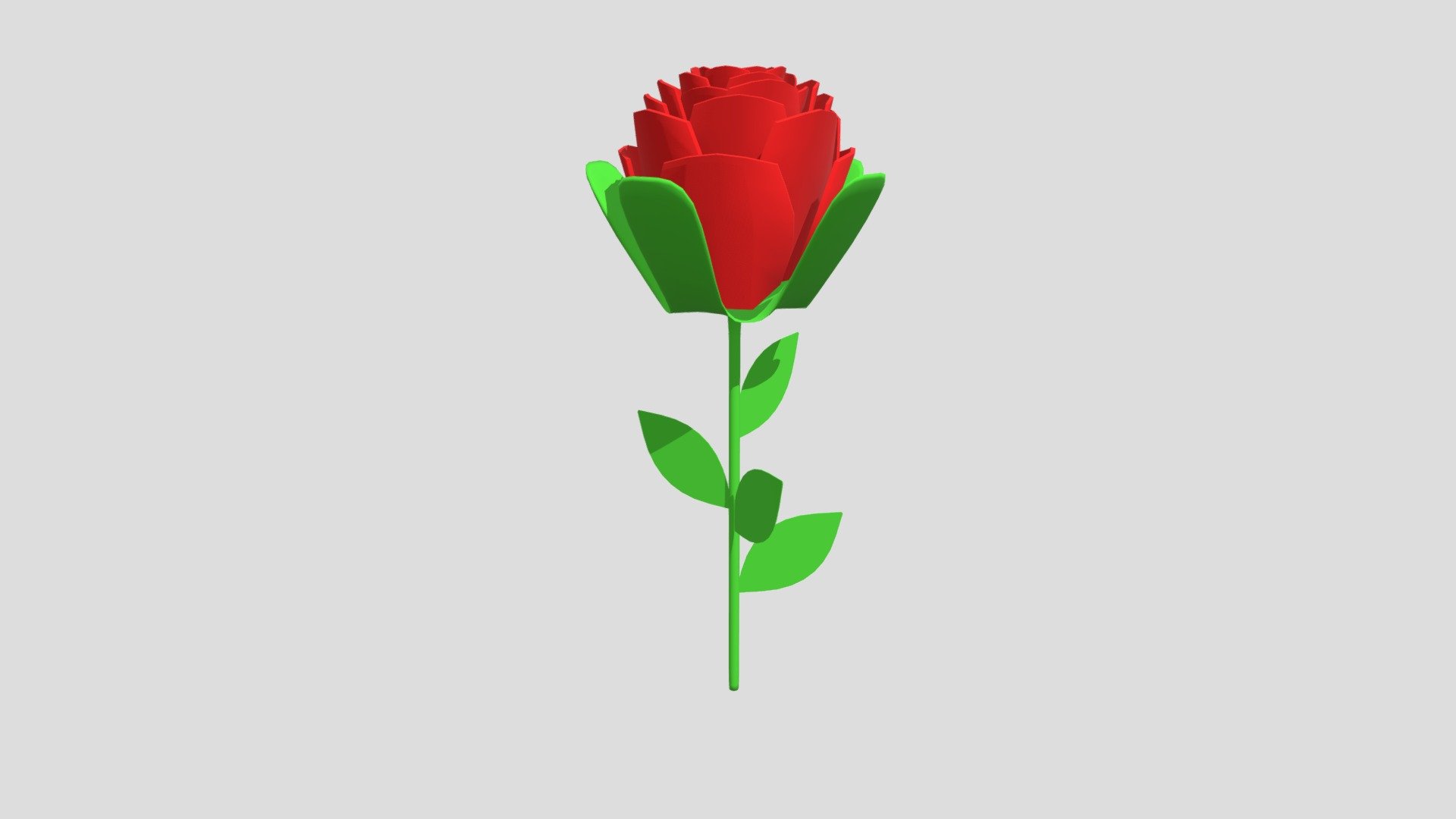 Rose from Poly by Google