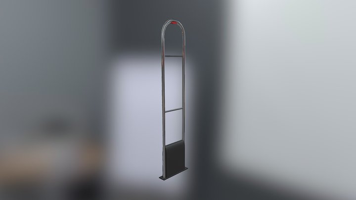 Anti-Theft Gate 3D Model