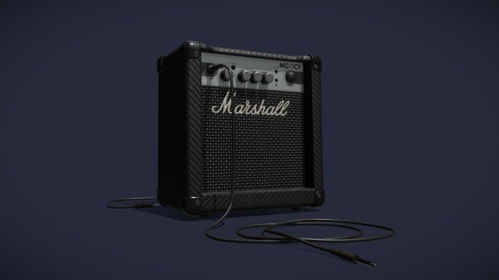 Marshall Amp 3D Model