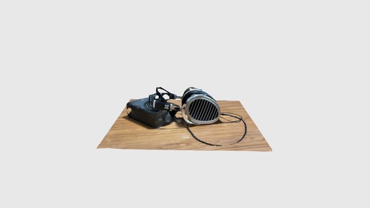 HIFIMAN Ananda nano+ FiiO K7(大学課題) 3D Model