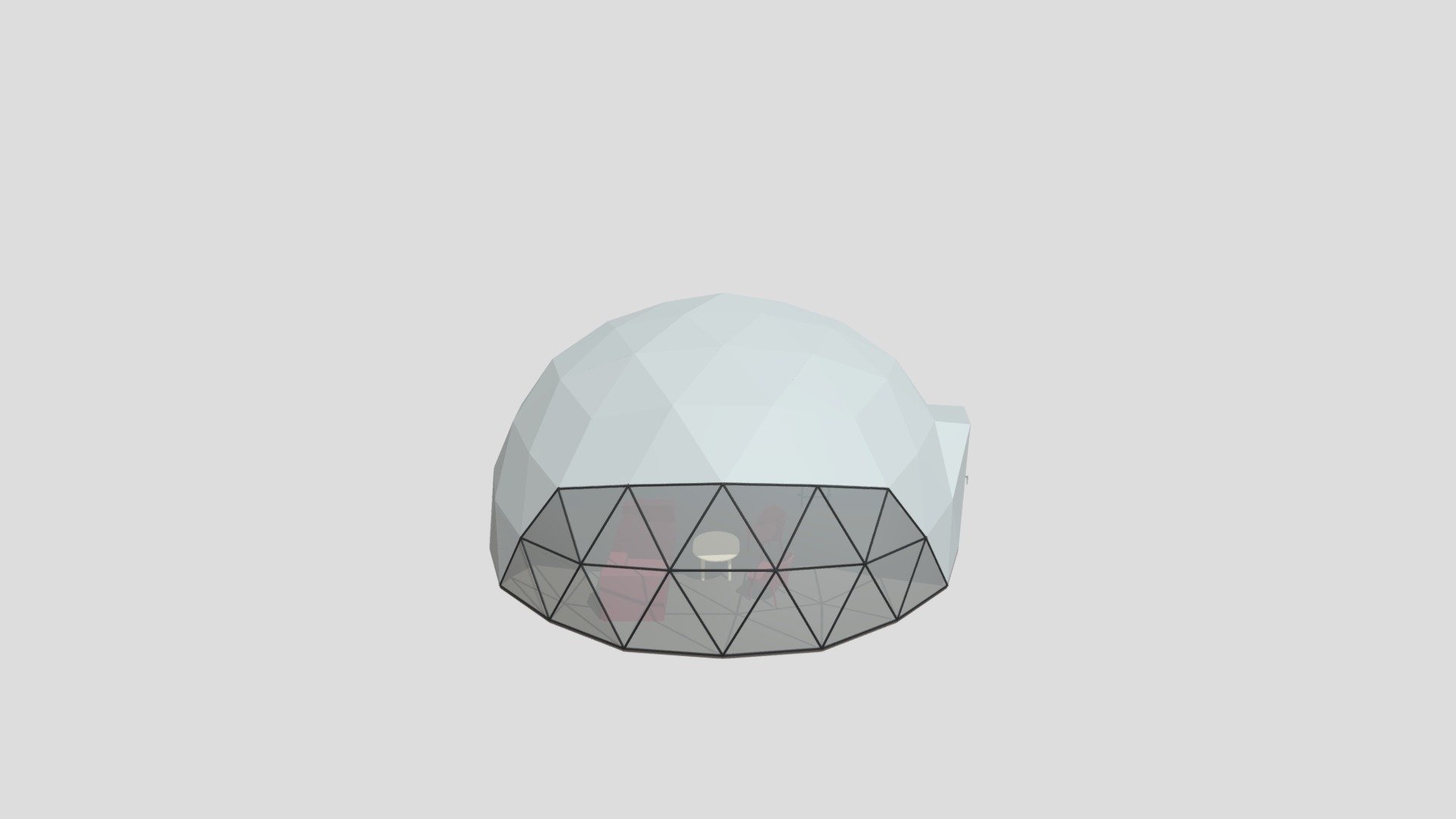 GEODOME 8 — Sketchfab embed 3D viewer