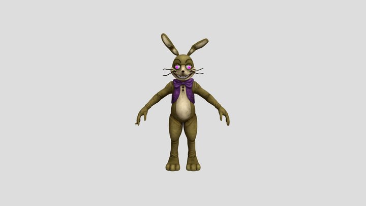 Glitchtrap Help Wanted 3D Model