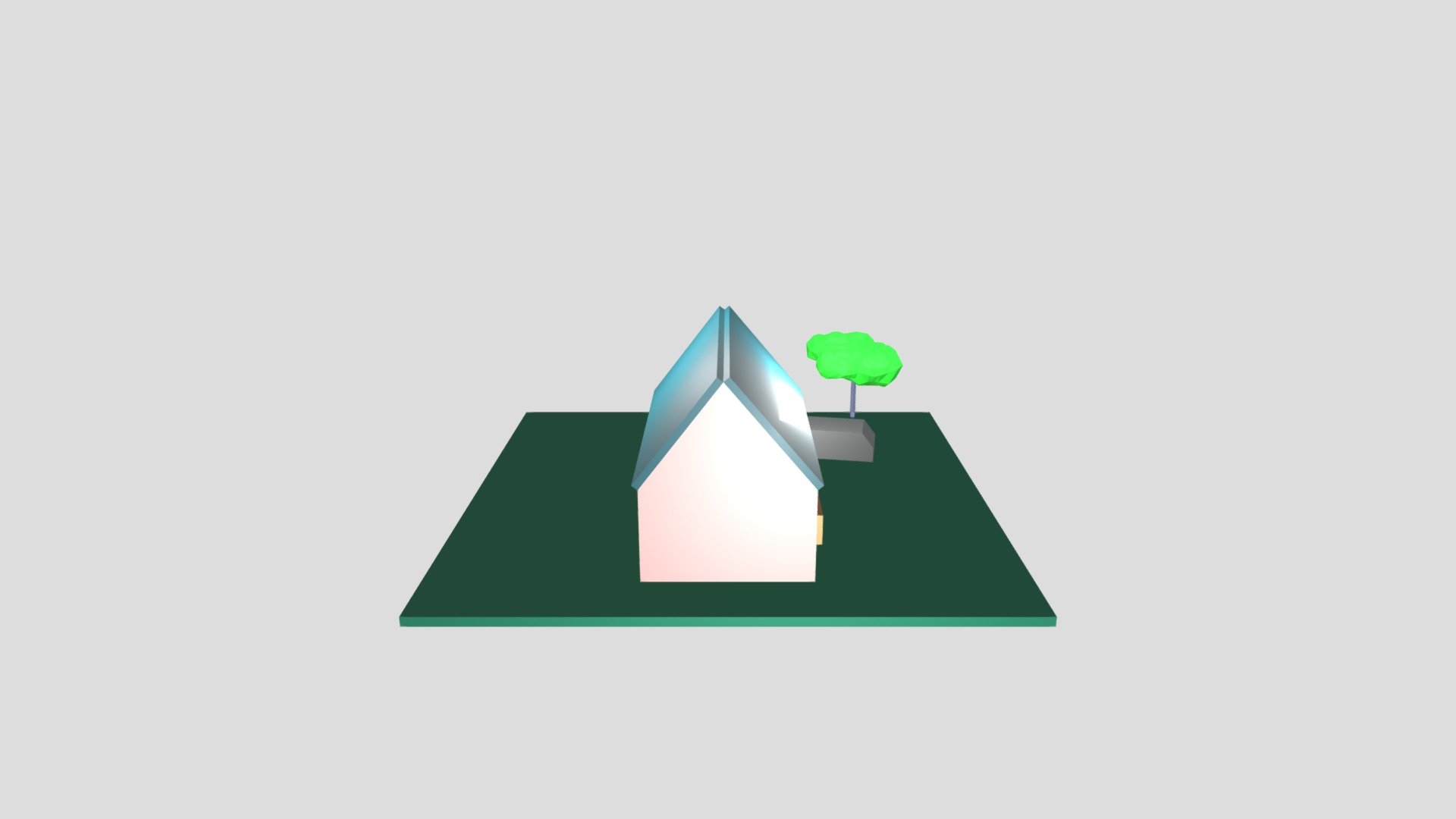 House, car, tree- Paula Rebufello