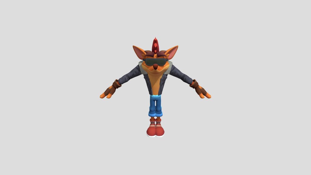 Biker Crash Bandicoot