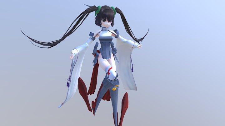 Nagato 長門 3D Model