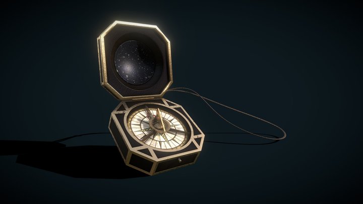 Jack Sparrow's Compass 3D Model