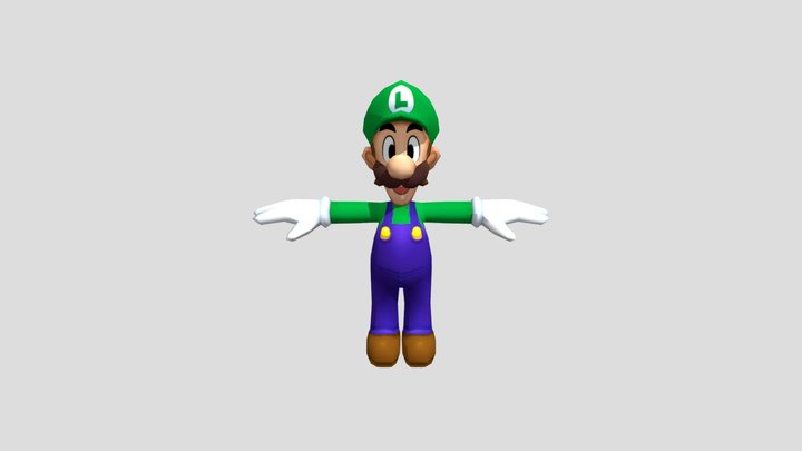 Luigi 3D Model
