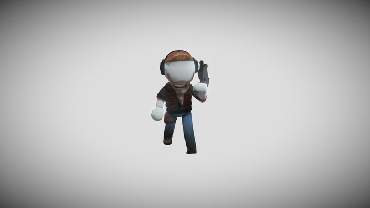 low-poly-char-animation 3D Model