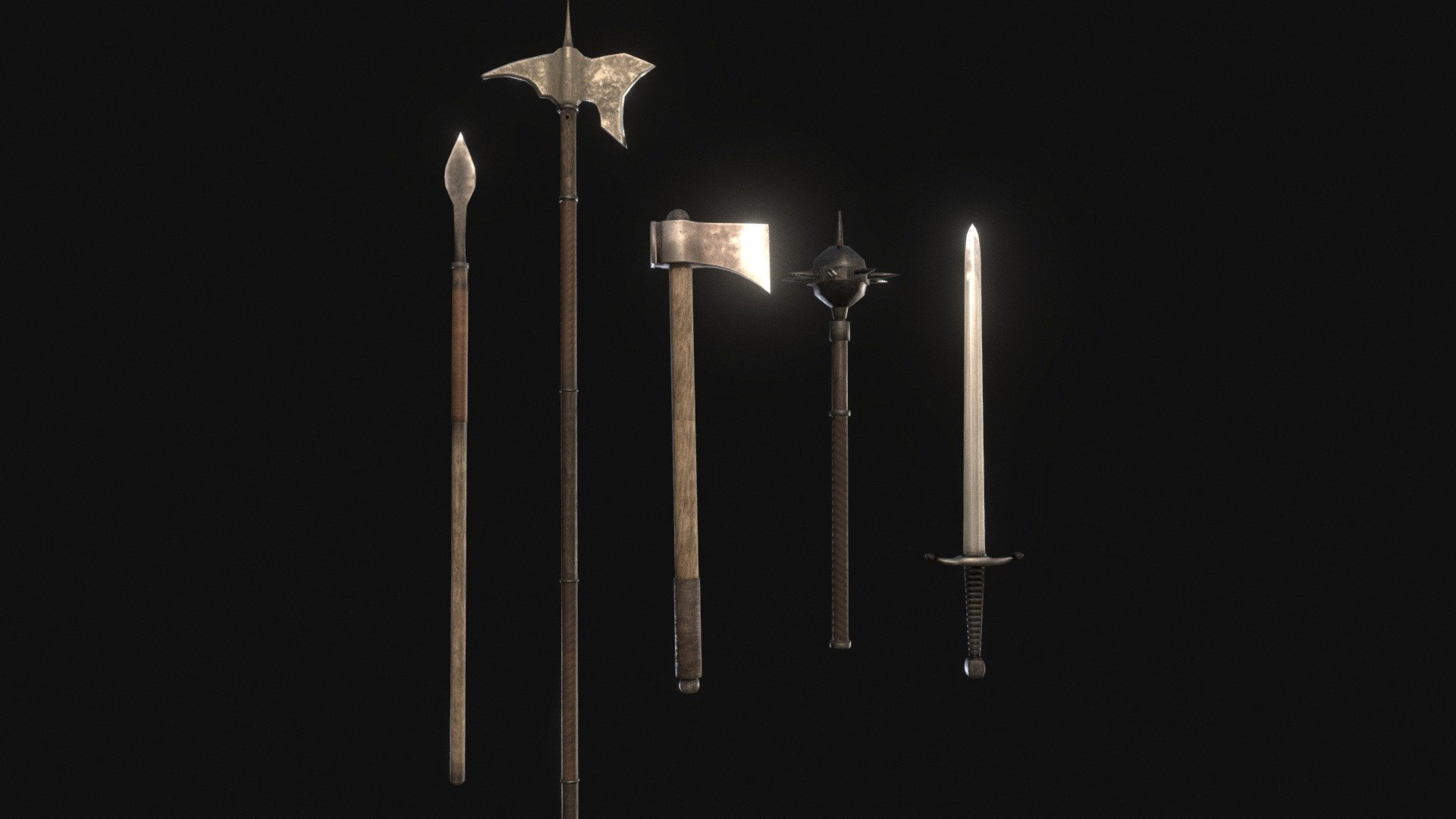 Medieval Weapon Pack (Realistic)