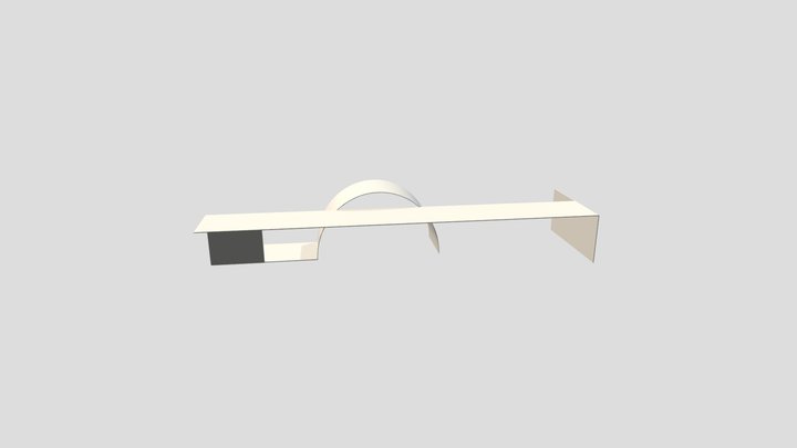 Katarzyna Kobro Spatail Composition(7) 3D Model