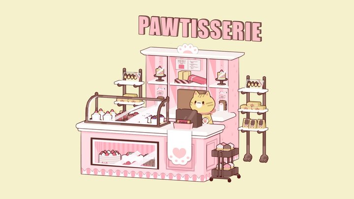 🎂Pawtisserie 🎂 3D Model