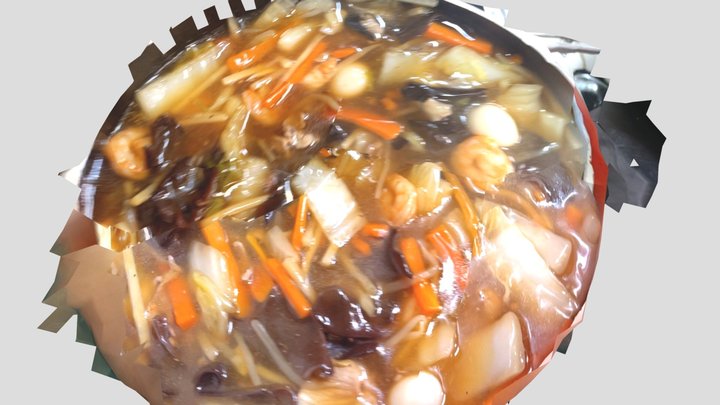 中華丼 2020/11/25 3D Model