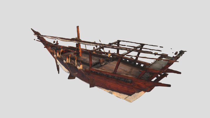 Sailboat model 3D Model
