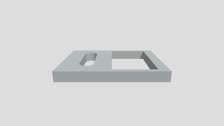 Switch Shut Down Support 3D Model