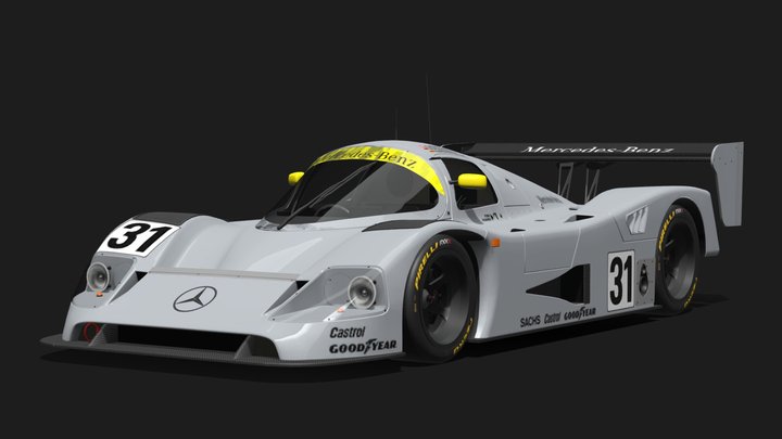 1991 Mercedes-Benz C11 – Modello 3D gratuito STL